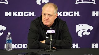 Kansas State Football  Chris Klieman Press Conference  November 14 2023 [upl. by Dlareme]