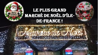 le plus grand marché de Noël d’ÎledeFrance [upl. by Lexy82]