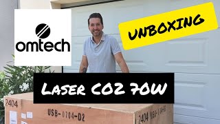 OMTech UNBOXING Laser CO2 70W Turbo series in 2024 [upl. by Albers767]