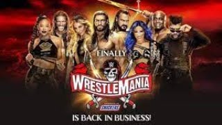 Rebooking WrestleMania 37   The Bloodline Reigns [upl. by Carlyle]