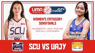 SCU vs UAJY  Semifinal Womens  Yogyakarta I Nov 15 [upl. by Genisia]