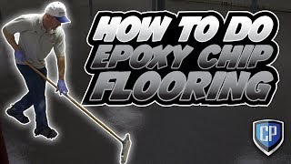 How to Do Epoxy Flake Flooring [upl. by Mosenthal]