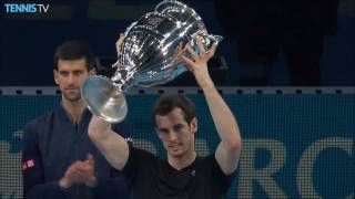 Murray vs Djokovic ATP Finals 2016 Final Highlights [upl. by Melony220]