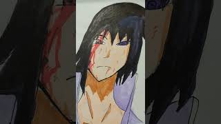 Itachis advice for sasuke😉 itachi sasuke anime drawing youtubeshorts [upl. by Kaia]