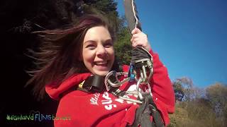 The Highland Swing  Giant bridge swing Scotland [upl. by Lav]