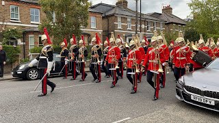 March Back to Barracks after HM The Queen State Funeral [upl. by Corkhill693]