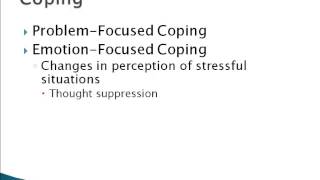 Psychology 101 The Two Types of Coping [upl. by Bor]