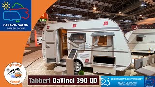 2 Personen Wohnwagen von Tabbert  DaVinci 390 QD  Caravan Salon 2021 [upl. by Guenna]