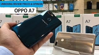 OPPO A7 UNBOXING REVIEW PRICES AND OPINION [upl. by Purdum]