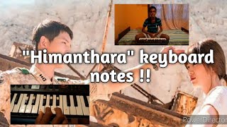 quotHimantharaquot theme song keyboard notes by Hashen Himantha 👍 [upl. by Trina]