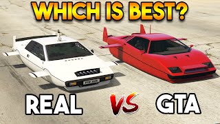 GTA 5 STROMBERG VS REAL SUBMARINE CAR WHICH IS BEST [upl. by Yonatan899]