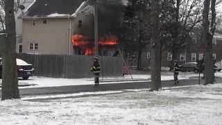 Somerville NJ House Fire 123 W Orchard St part 1 [upl. by Ruffin866]