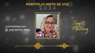 Portfólio Misto de Voz Suzi Martinez [upl. by Tedman739]