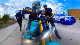 ANGRY amp COOL COPS vs BIKERS  POLICE vs MOTORCYCLE 2023 [upl. by Gildea]