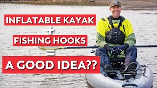 NRS Pike Inflatable Fishing Kayak  Full Gear Review [upl. by Atiram]