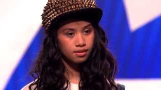 Australias Got Talent 2013  Finals  Angel Tairua Nails A Rita Ora Hit [upl. by Aduh]