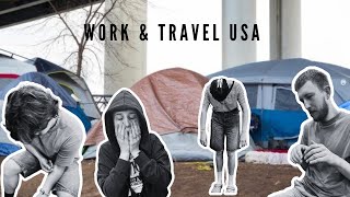 Kodėl mes nesugebam pasiekt kempingą ne naktį washington  WORK amp TRAVEL USA’24 16 [upl. by Ilahsiav605]