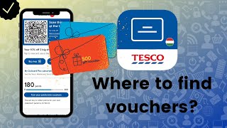 Where to find vouchers in Clubcard Tesco [upl. by Clarisa547]