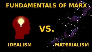 Fundamentals of Marx Idealism vs Materialism [upl. by Carley546]