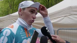 Romain Bardet  Interview à larrivée  Etape 10  Tour dItalie 2024 [upl. by Ylsel]