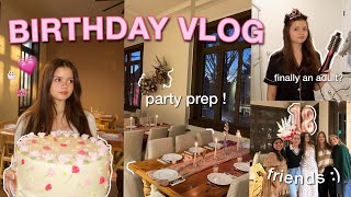 I TURNED 18 🎂 birthday  party vlog [upl. by Eeryt]