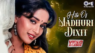 Hits Of Madhuri Dixit  Video Jukebox  Bollywood 90s Romantic Songs  Hindi Love Songs [upl. by Anerat]