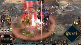 Massive Battle Of 3 Factions  Warhammer 40K Dawn Of War 3 warhammer warhammer40k [upl. by Natlus]