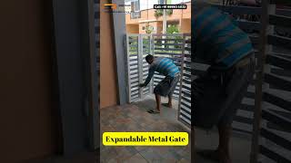 Expandable Metal Gate  Premium Quality Gates by Shriram Steel Craft India [upl. by Gentilis]