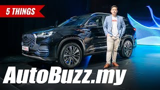 2023 Chery Tiggo 8 Pro 7seater SUV from RM160k  AutoBuzz [upl. by Delcine]