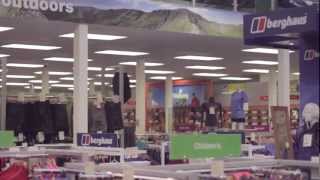 GO Outdoors Store Walk Through [upl. by Yedrahs]