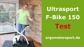 Ultrasport FBike 150 klappbarer Heimtrainer im Test [upl. by Nillad]