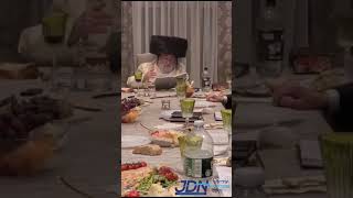 Viznitz Rebbe Saying Eliyahu Hanavi During Melave Malka In Monsey  Shvat 5784 [upl. by Elmina]