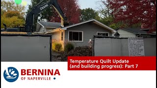 House Build and Temperature Quilt Update Part 7 [upl. by Adest]