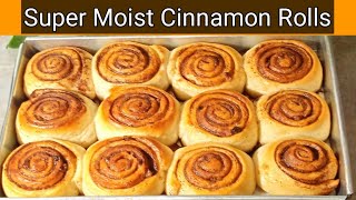 Super Moist Cinnamon Rolls  Quick amp Easy Homemade Cinnamon Rolls Recipe  Delicious Cinnamon Rolls [upl. by Bjorn]