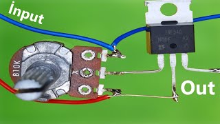 3 BASİT MOTOR HIZ KONTROL DEVRESİ BİR ARADA  ELEKTRONİK PROJE [upl. by Nyltiac521]