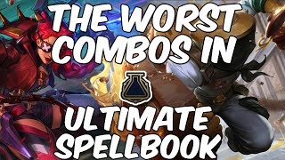 THE WORST Possible Combinations in ULTIMATE SPELLBOOK [upl. by Saucy346]