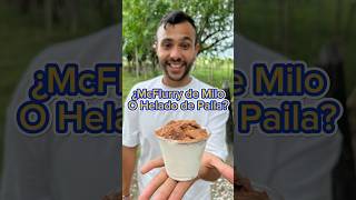 ¿McFlurry de Milo o Helado de Paila 🍦🍫👨🏽‍🍳🇨🇴✅  Saideats viral mcflurry postres helado [upl. by Nnaid]