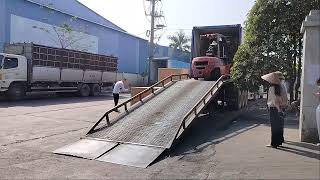 Loading to container plywood factory [upl. by Deibel517]