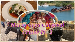 Mardi Gras Carnival Cruise Pt 2 [upl. by Spiro]