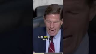 Sen Richard Blumenthal quotBoeings 227B Payouts Insured or Tax Deductedquot [upl. by Ahens]