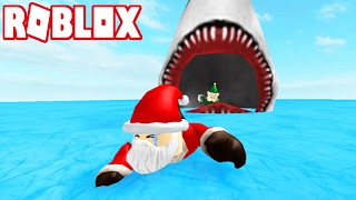 ESCAPE THE GIANT SHARK OBBY Roblox Adventures [upl. by Booze]