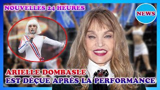 Arielle Dombasle elle réagit aux nombreuses critiques après sa performance aux JO 2024 [upl. by Annaeg897]