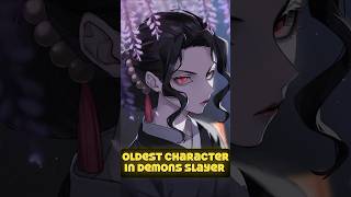 Oldest Character in Demons Slayer shortsfeed shorts hardyverse [upl. by Ahtaela]