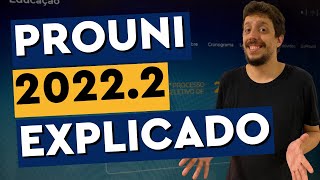 Saiu o edital do PROUNI 20222 COMO FUNCIONARÁ O PROUNI 20222 [upl. by Cicero]