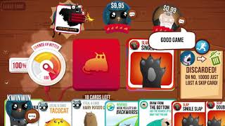 Exploding Kittens Streaking deck gameplay 6 [upl. by Ainehs]