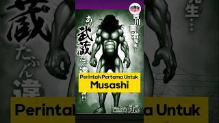 Permintaan pertama tokugawa setelah kebangkitan musashi shorts baki bakidou miyamotomusashi [upl. by Zacherie]