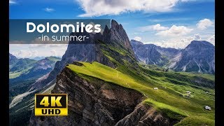 Dolomites  Südtirol Alto Adige South Tyrol 4k [upl. by Arvy]