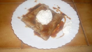 Crêpe bretonne au caramel beurre salé et sa crème chantilly [upl. by Osei120]