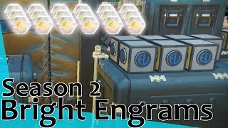 Destiny 2  Huge Bright Engram Turn in  NEW Exotic Ghost [upl. by Atteinotna]