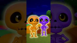 🎃 Colorful Spooky Skeleton Pop It Chumbala ver Hogi Halloween shorts [upl. by Lydon966]